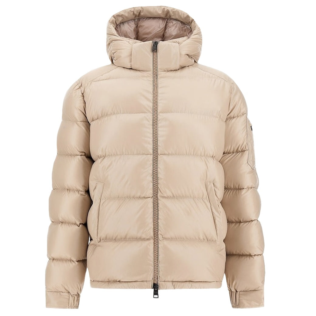 Herno Shiny Quilted Puffer Beige