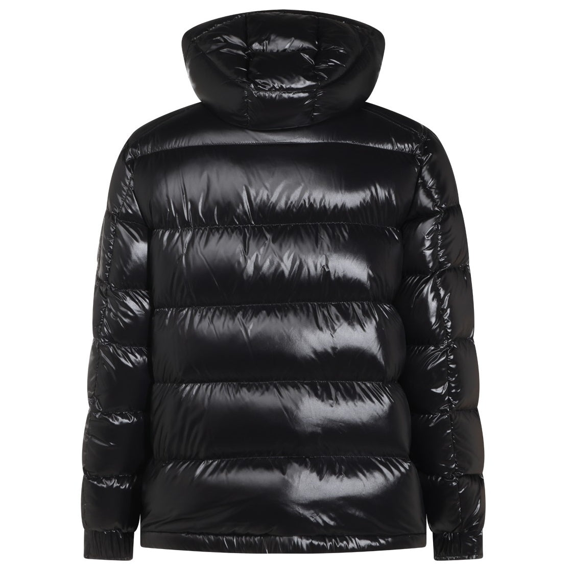 Herno Shiny Quilted Puffer Zwart