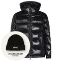 Herno Shiny Quilted Puffer Zwart