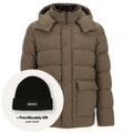 Herno Super-Matt Monogram Parka Bruin