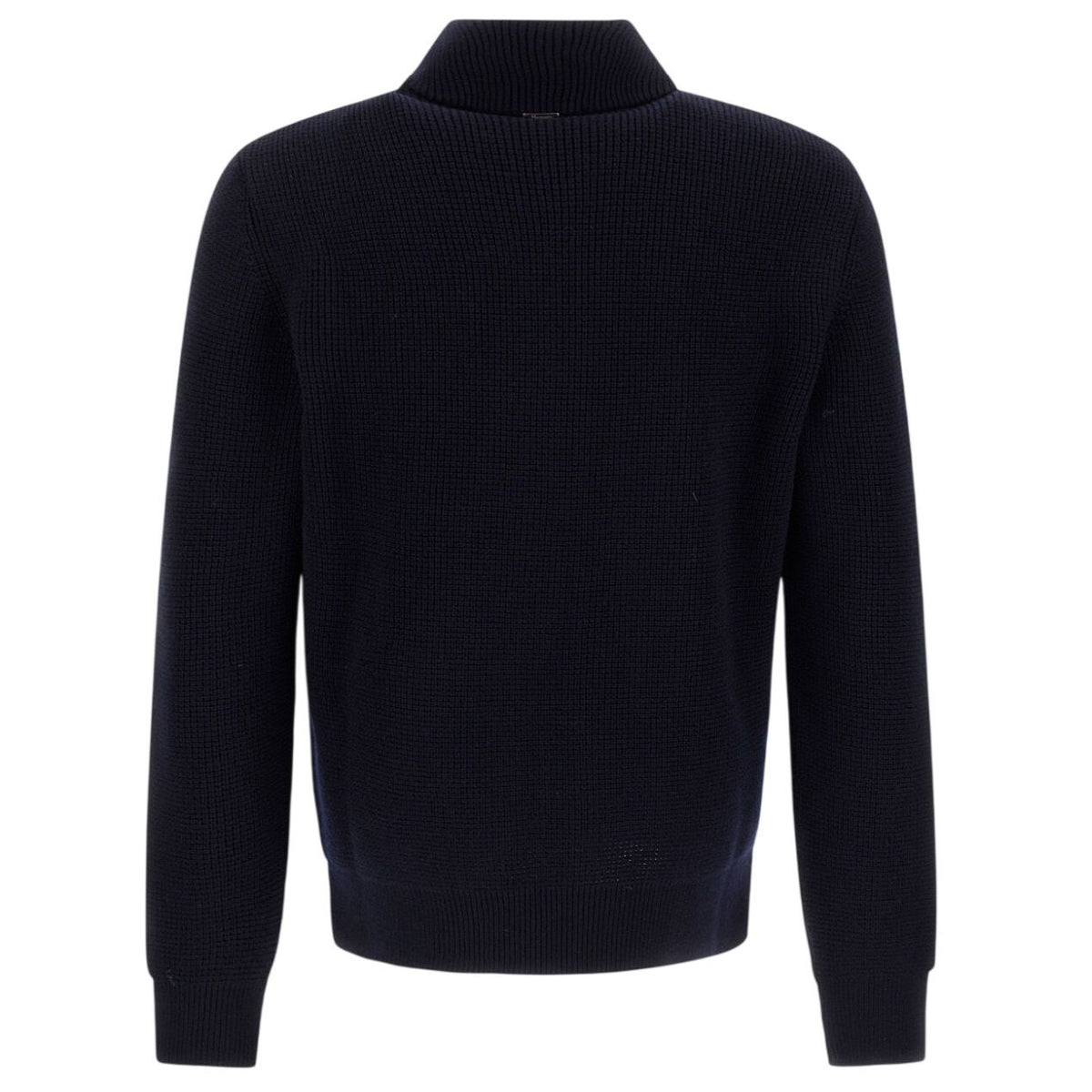 Herno Wool Cardigan Jack Navy