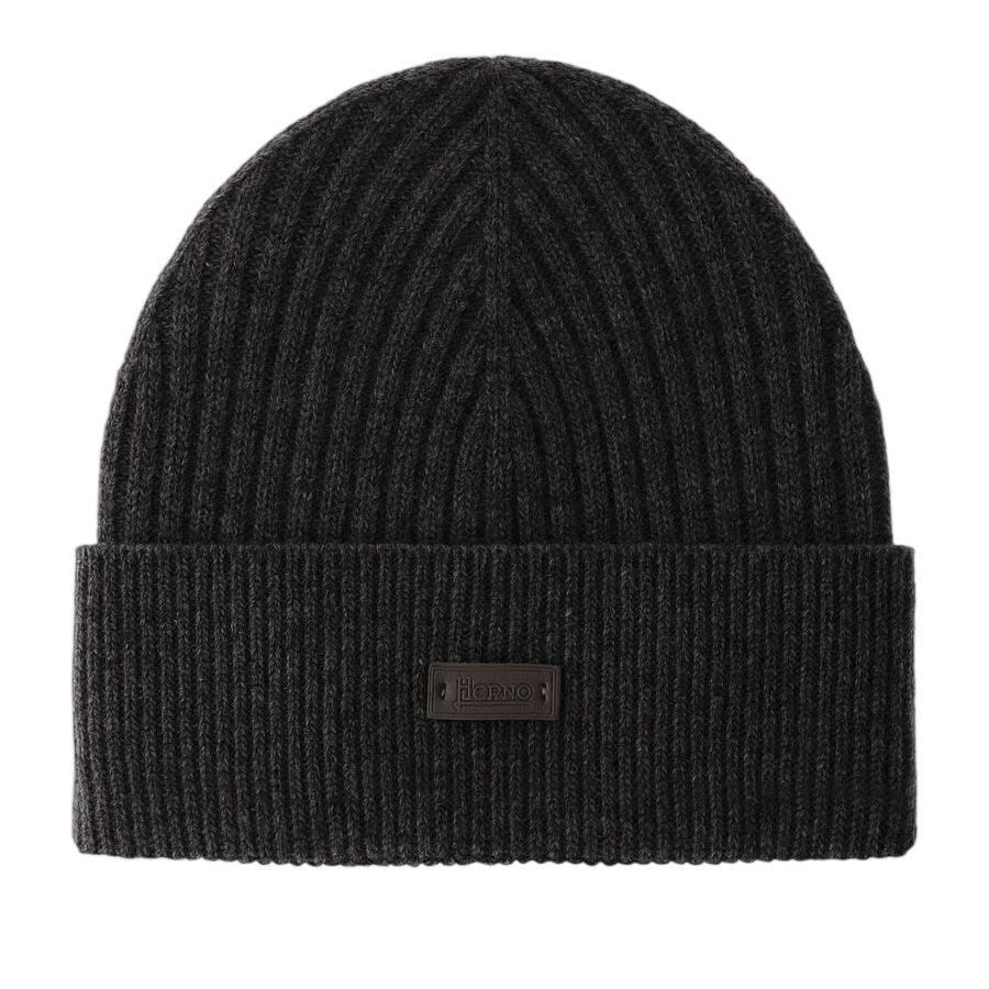 Herno Wool Muts Navy