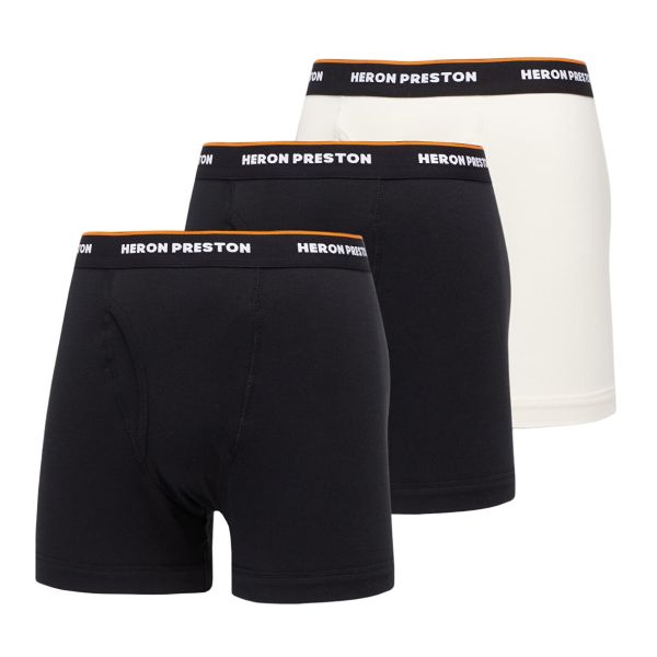 Heron Preston Trunk Logo Boxer 3-Pack Zwart/Wit