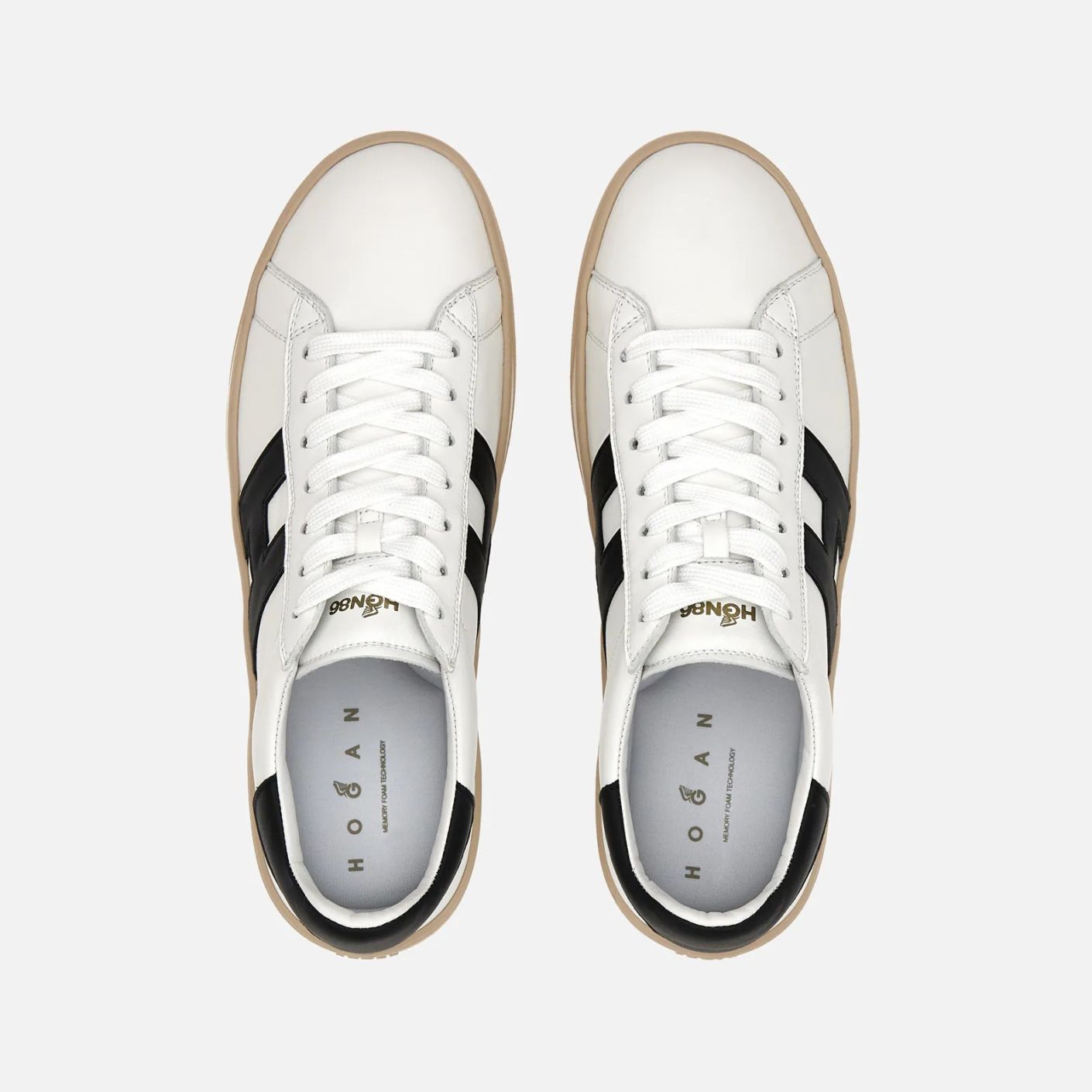 Hogan Cool Sneaker Wit/Zwart