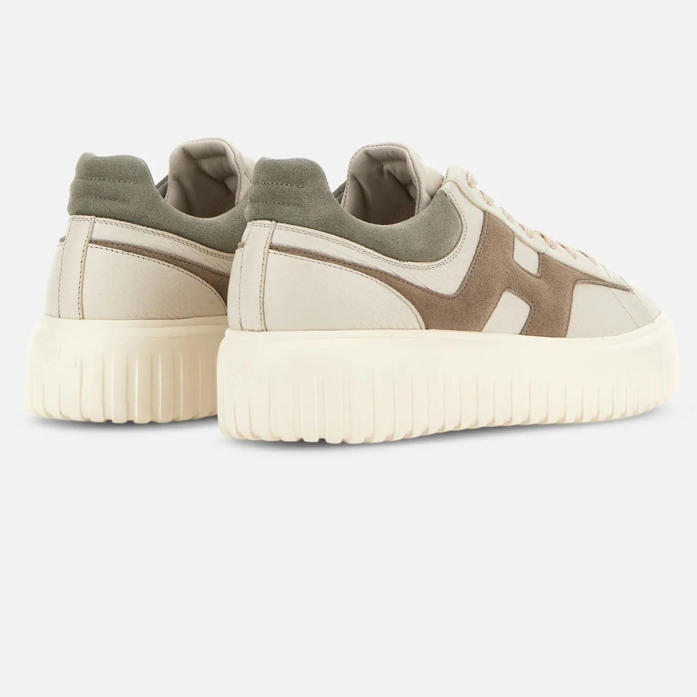 Hogan H-Stripes Sneaker Beige/Bruin