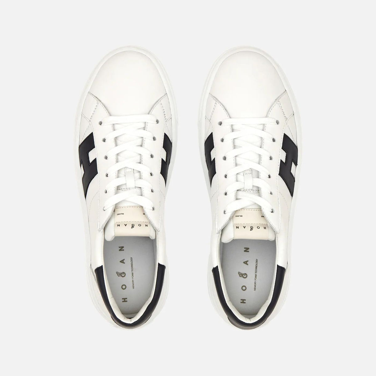Hogan Crosswind Sneaker Wit/Zwart