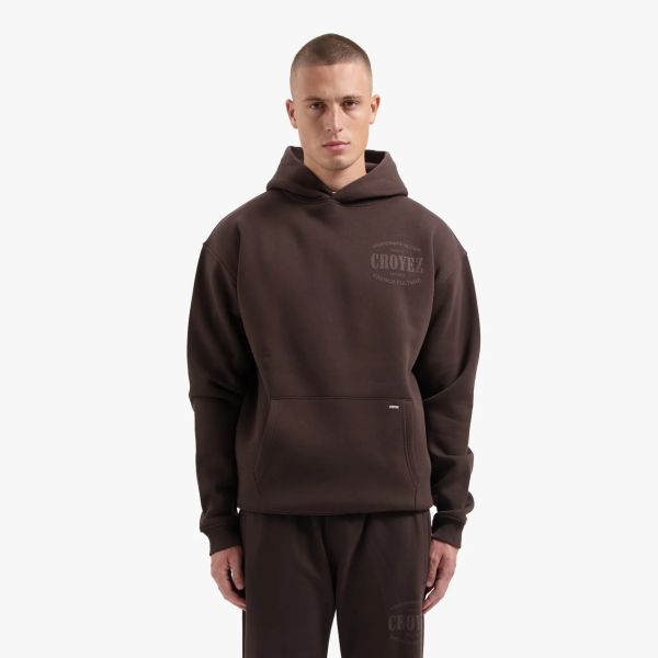 Croyez Stamp Hoodie Bruin