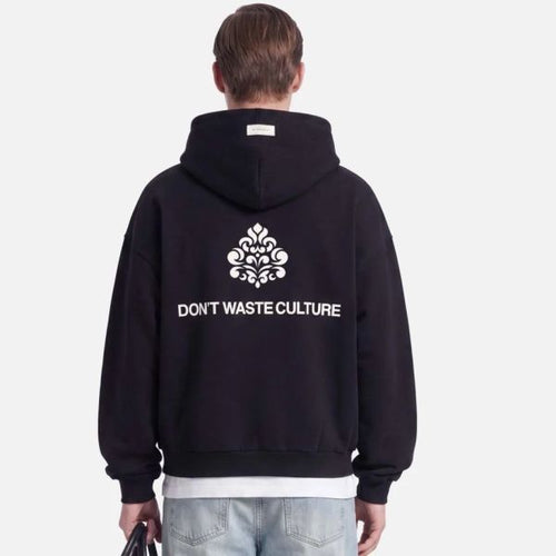 Don’t Waste Culture Puro Kapuzenpullover Schwarz