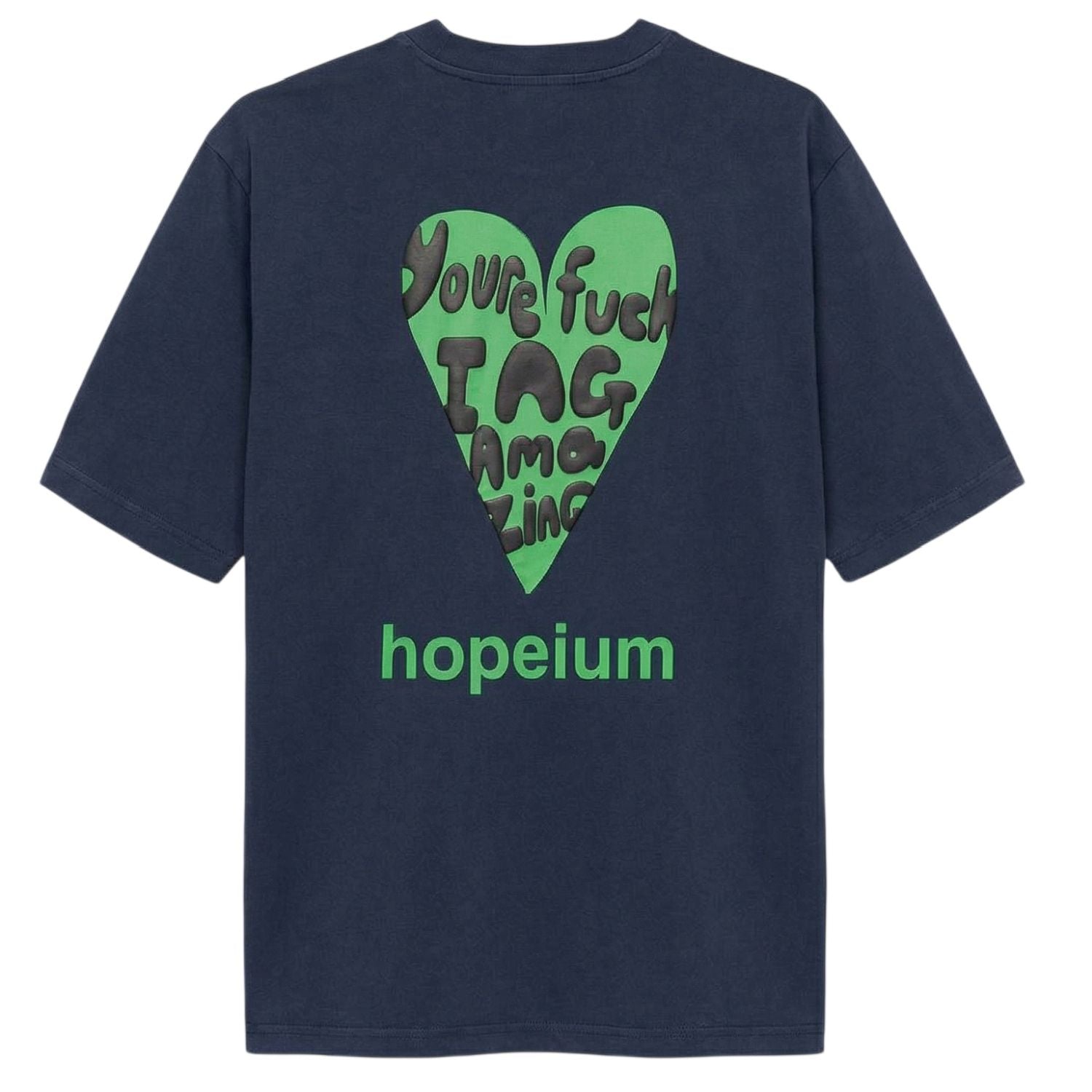 Hopeium Fucking Amazing T-shirt Navy