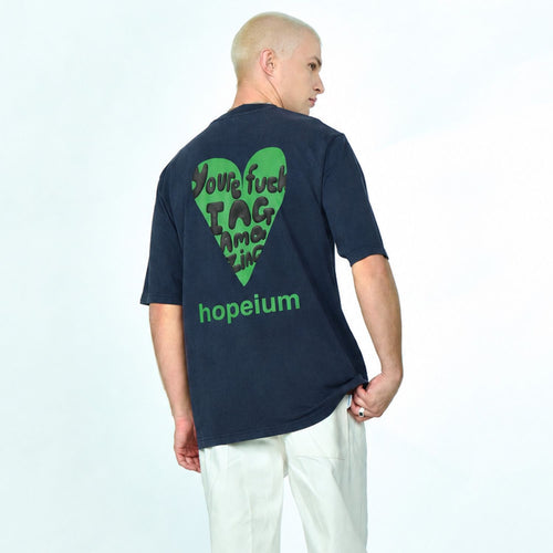 Hopeium Fucking Amazing T-shirt Navy
