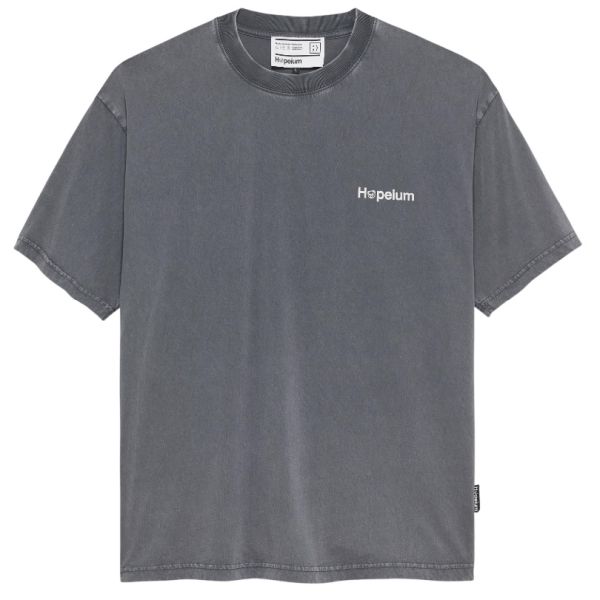 Hopeium Logo T-shirt Antraciet