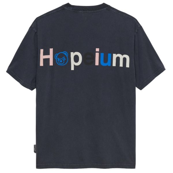 Hopeium Logo T-shirt Zwart