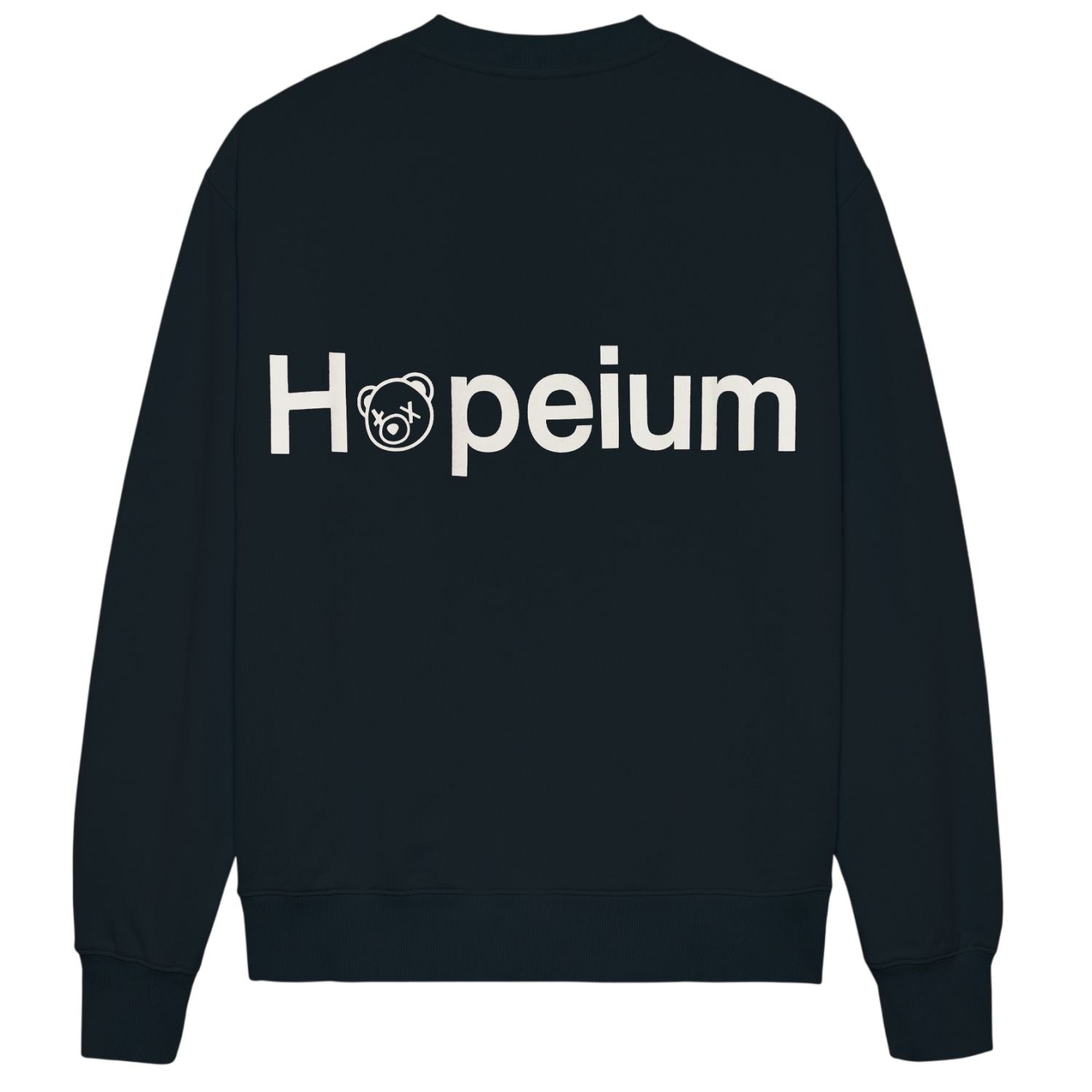 Hopeium Logo Sweater Navy