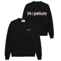 Hopeium Logo Sweater Zwart