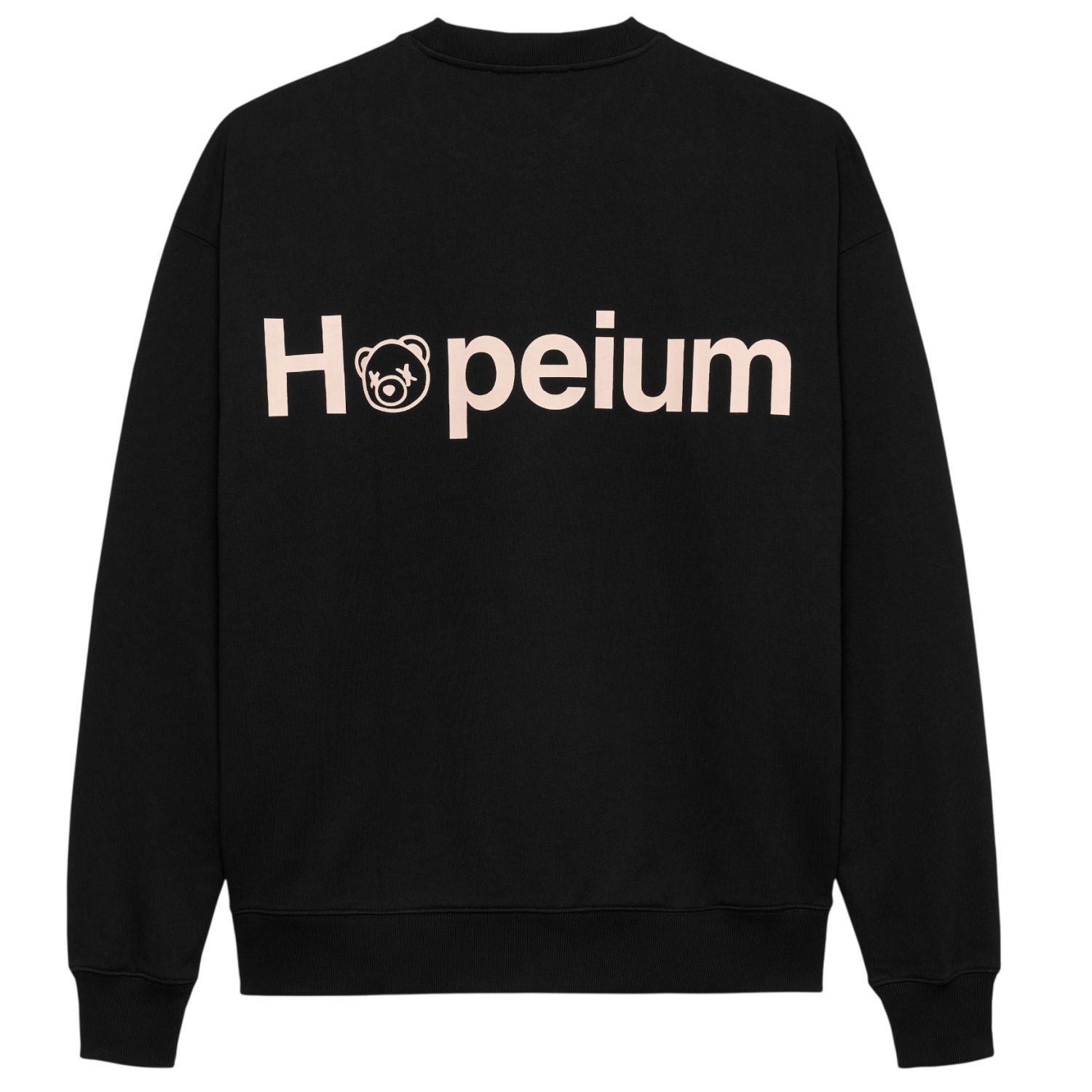 Hopeium Logo Sweater Zwart