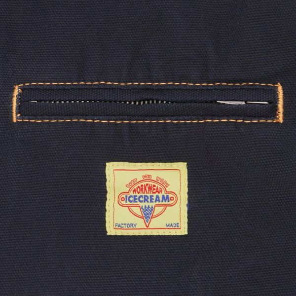 Icecream Canvas Lined Work Jack Navy