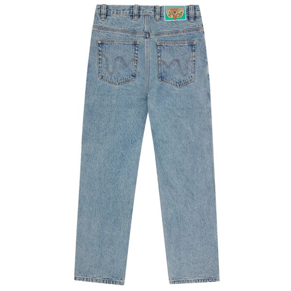 Icecream Check Lined Jeans Blauw