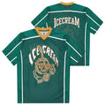 Icecream Cherry Applique Football Top Groen