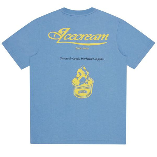 Icecream Nice To See You T-shirt Licht Blauw
