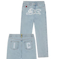 Icecream Running Dog Jeans Licht Blauw
