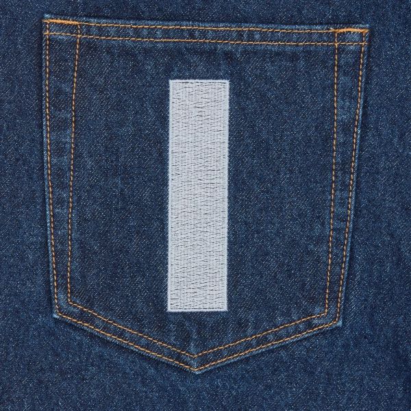 Icecream Running Dog Jeans Donker Blauw