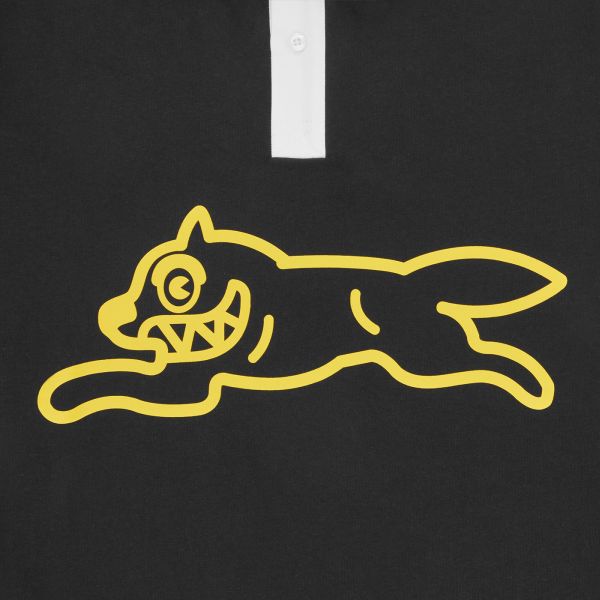 Icecream Running Dog Rugby Shirt Zwart