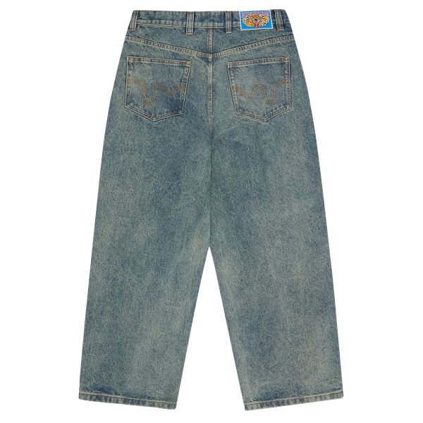 Icecream Running Dog Triple Scoop Jeans Blauw