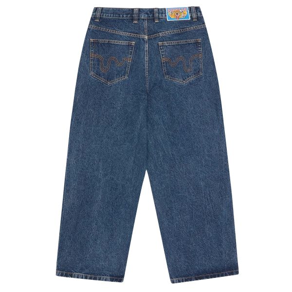 Icecream Running Dog Triple Scoop Jeans Donker Blauw