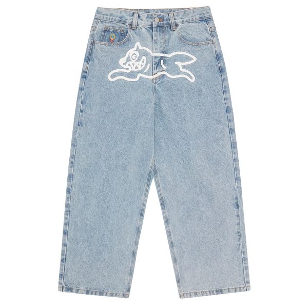 Icecream Running Dog Triple Scoop Jeans Licht Blauw