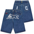 Icecream Running Dog Triple Scoop Korte Broek Blauw