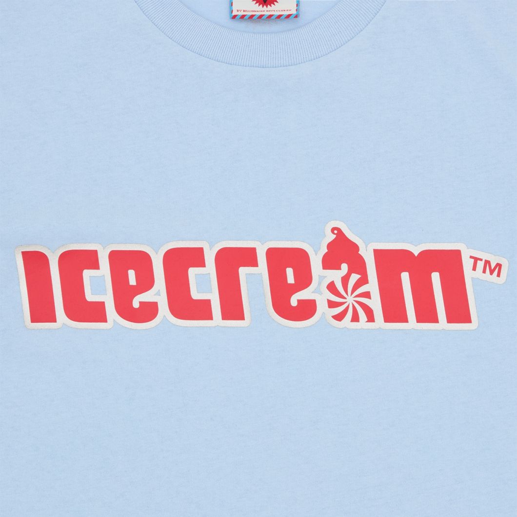 Icecream Soft Serve T-shirt Licht Blauw