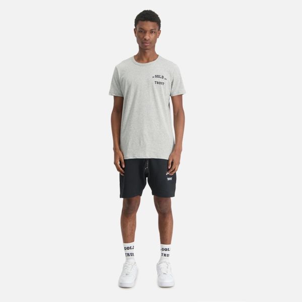 In Gold We Trust Basic T-shirt Grijs
