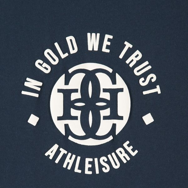 In Gold We Trust The Basket T-shirt Navy