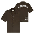 In Gold We Trust The Beach Overhemd Donker Groen