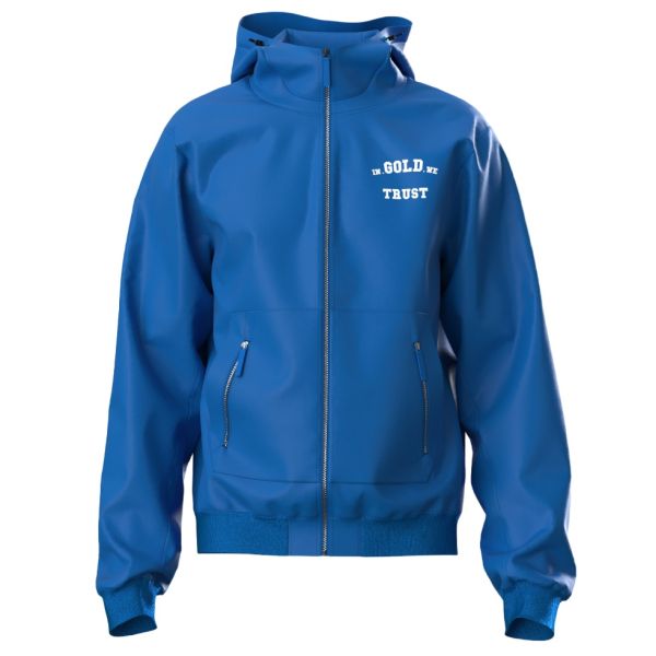 In Gold We Trust The Gift Jas Blauw