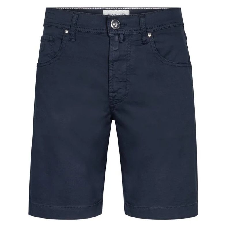 Jacob Cohën Bermuda Lou Korte Broek Donker Blauw