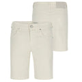 Jacob Cohën Bermuda Lou Korte Broek Off White