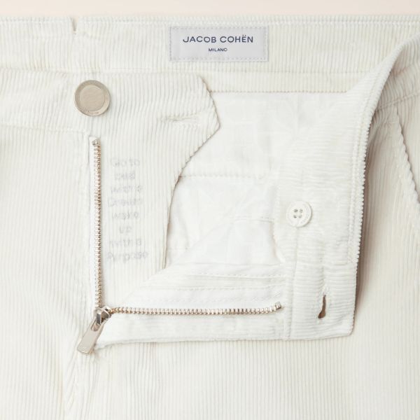 Jacob Cohën Bobby Chino A81 Off White