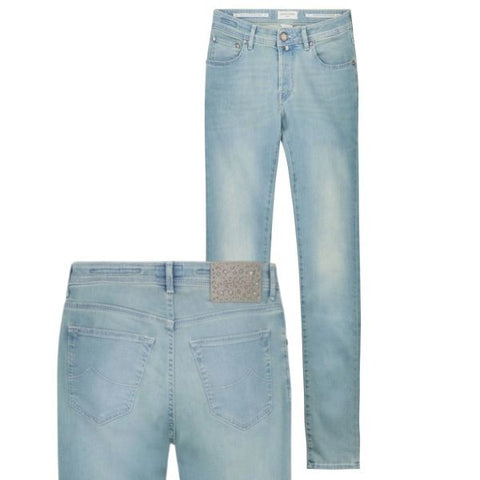 Jacob Cohën Nick Slim Jeans 300D Licht Blauw