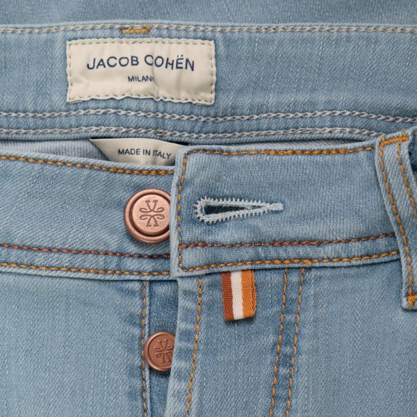 Jacob Cohën Nick Slim Jeans 300D Licht Blauw