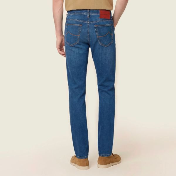 Jacob Cohën Nick Slim Jeans 200D Blauw