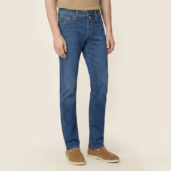 Jacob Cohën Nick Slim Jeans 200D Blauw