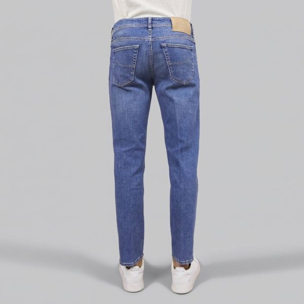 Jacob Cohën Nick Slim Jeans 200D Blauw
