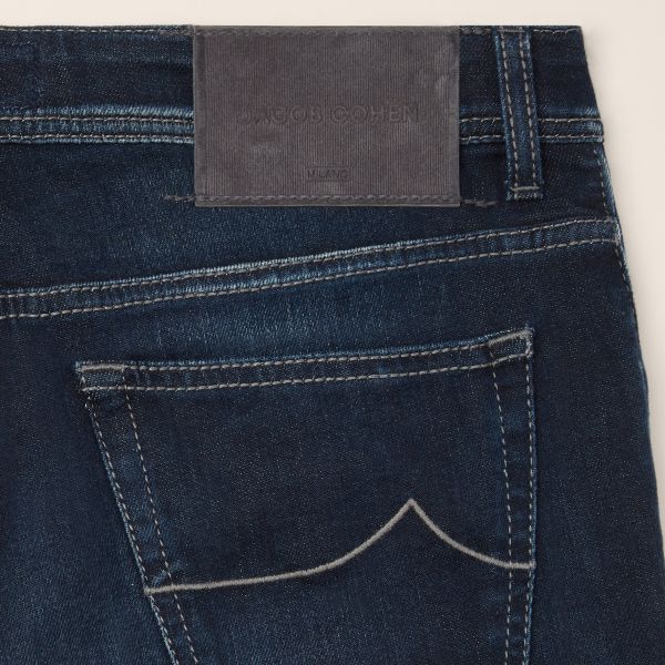Jacob Cohën Nick Super Slim Jeans 100D Donker Blauw
