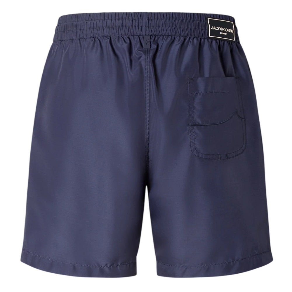 Jacob Cohën Technical Bermuda Zwembroek Donker Blauw
