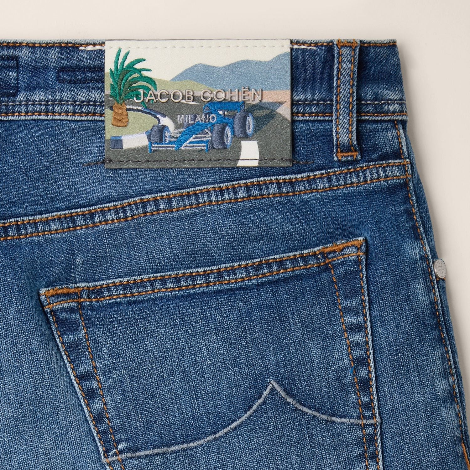 Jacob Cohën Bard Jeans 300D Licht Blauw