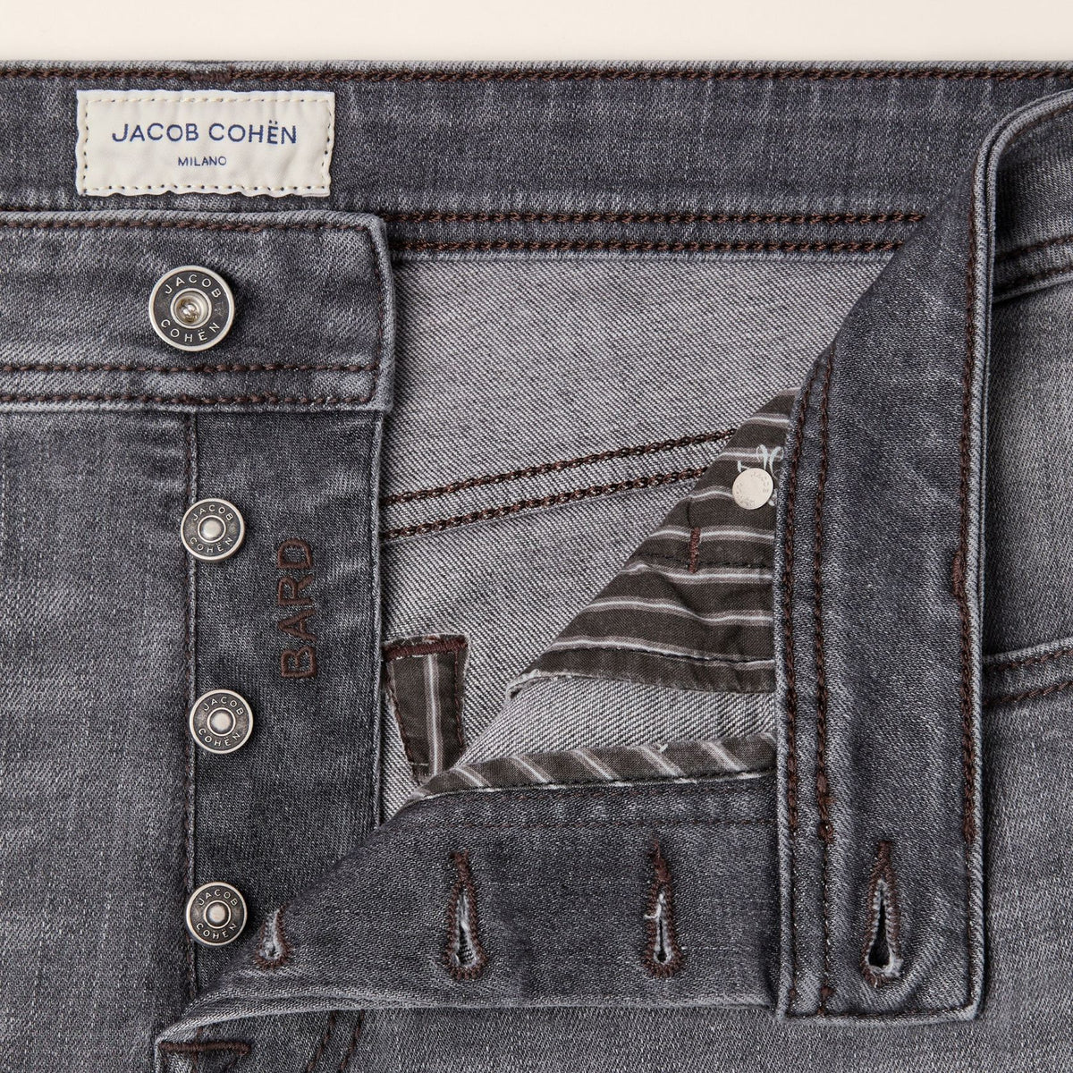 Jacob Cohën Bard Jeans 100D Zwart