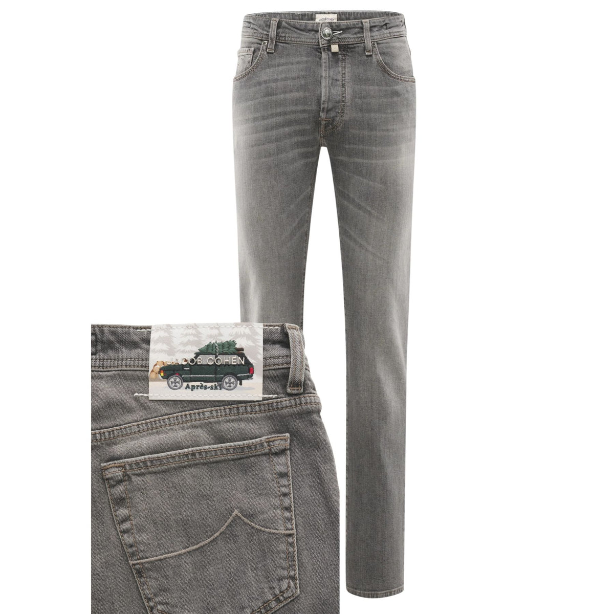 Jacob Cohën Bard Jeans 900D Grijs