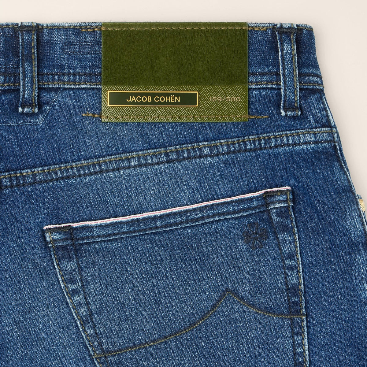 Jacob Cohën Bard Limited Edition Jeans 100D Donker Blauw