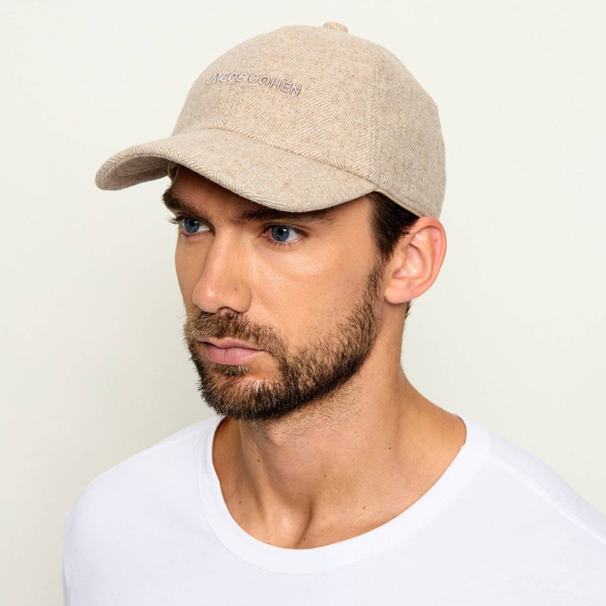 Jacob Cohën Baseball Cap Beige